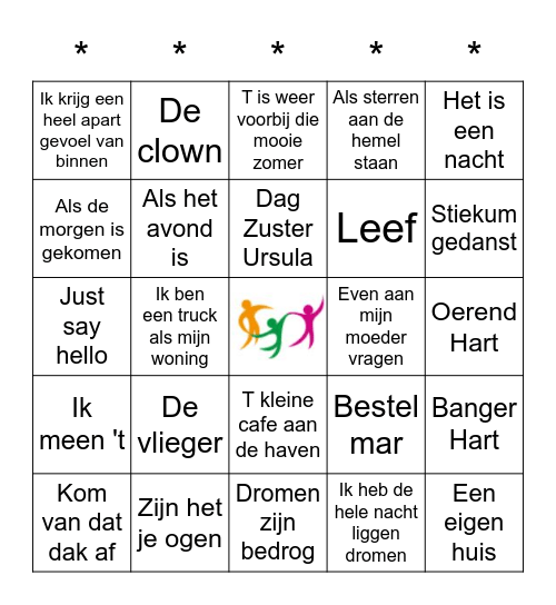 SWiNGO! Bingo Card