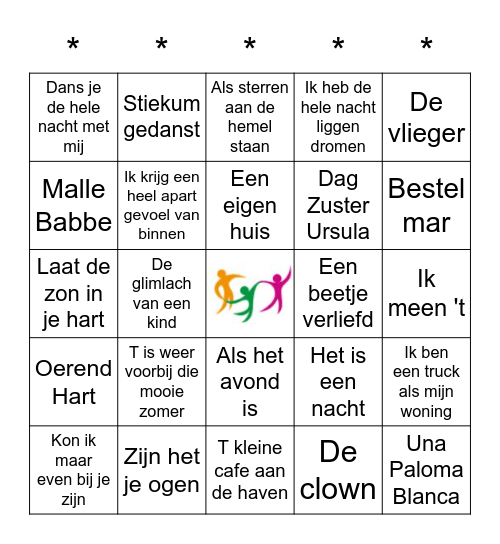 SWiNGO! Bingo Card