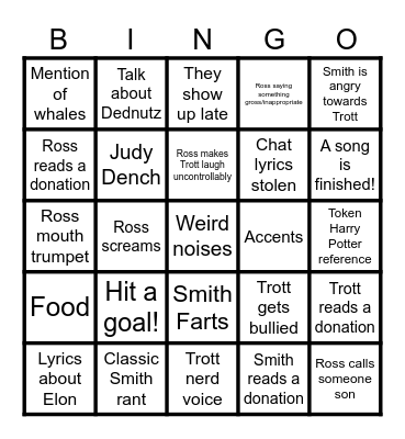HAT FILMS MUSIC STREM! Bingo Card