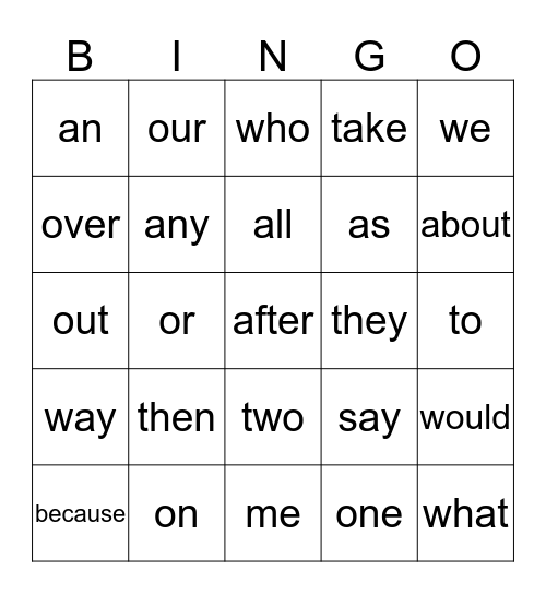 jennT's card for April Bingo Card