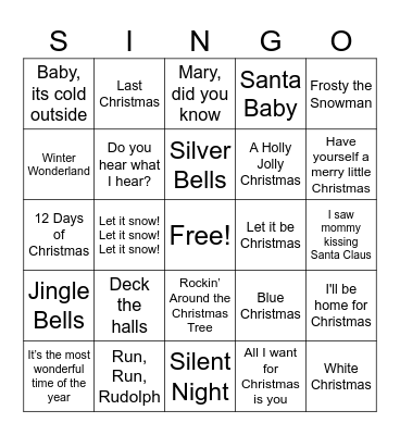 Brinner with the Grinch Bingo Card