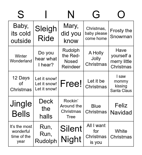 Brinner with the Grinch Bingo Card