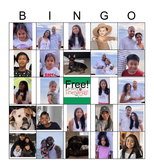 FRIENDSMAS 2023 Bingo Card