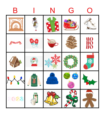 ECDOF December Bingo Card