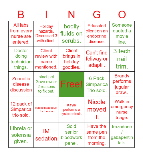 Tech Bingo Card