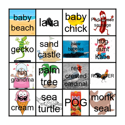 HAL Bingo Card