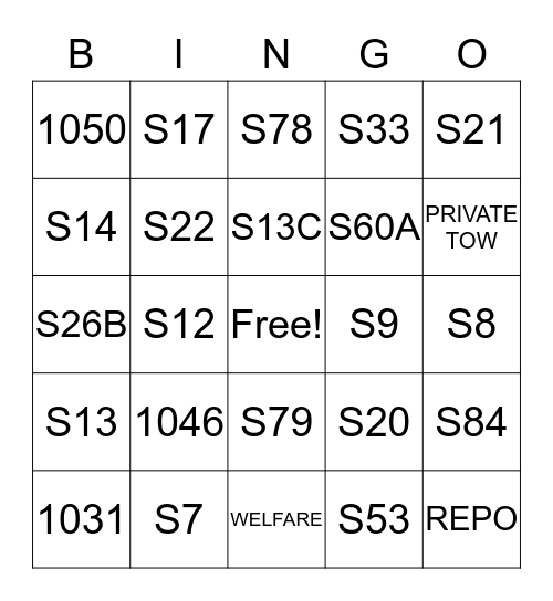 BRAVO COMM 04*03*2016 Bingo Card