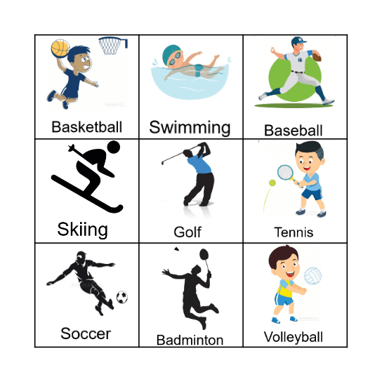 SPORTS BINGO Card