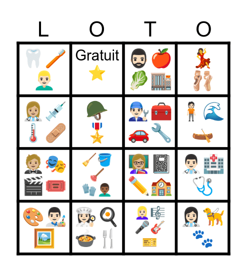 LA COMMUNAUTÉ Bingo Card