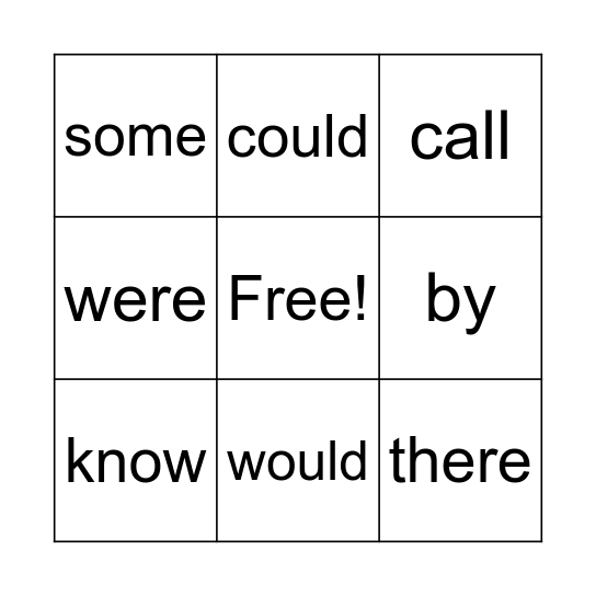 HFW Week 16 Bingo Card