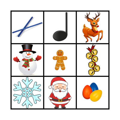 Christmas Bingo Card