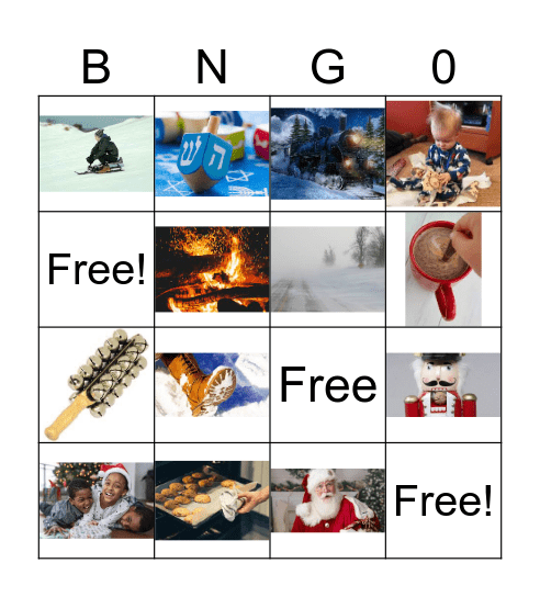 Sounds of the Season Bingo Card