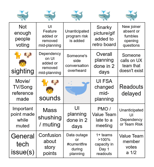 :dippy: PI-54 Planning Bingo Card