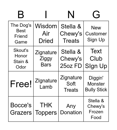 Sleigh Those Sales Bingo Card