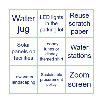 35 years of SustainaBingo Card