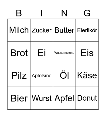 Culture Project Bingo Card