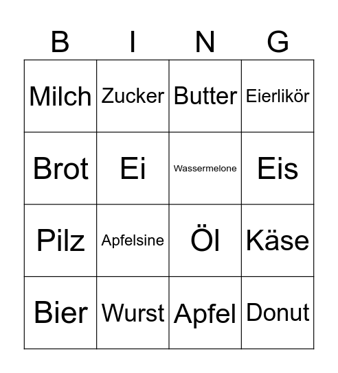 Culture Project Bingo Card