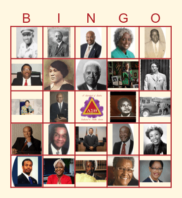 LEGENDS EDITION Bingo Card