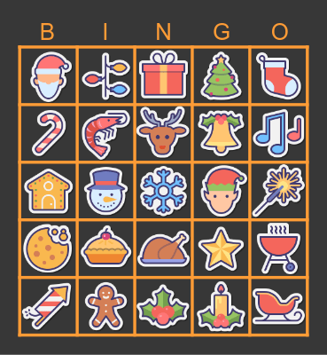 Nowra Youth Centre 2023 Christmas Bingo Card