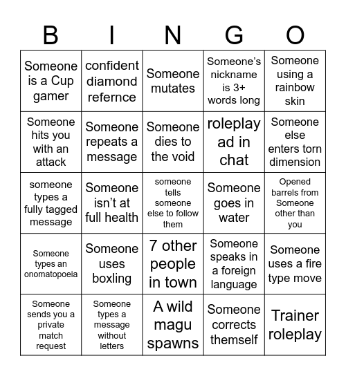 Confident diamonds etheria bingo Card