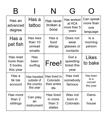 December PM Meeting Bingo Card