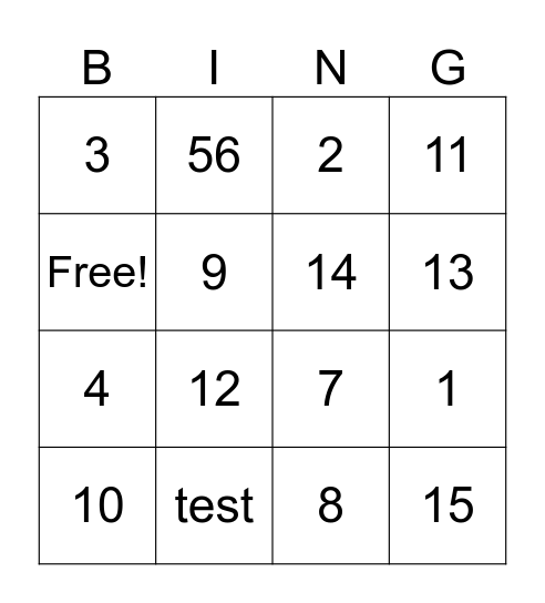 Book Club Bingo Card