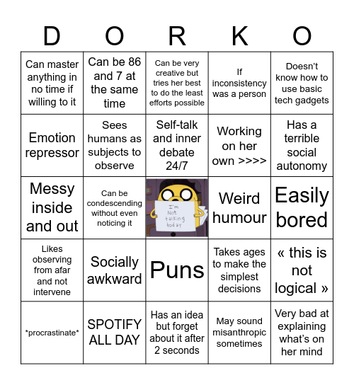 Bingo dingo of a Bingo Card