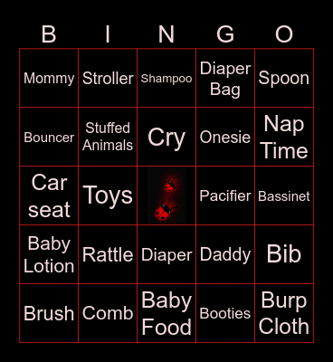 🐞 🐞 Lady Bug 🐞 🐞 Bingo Card