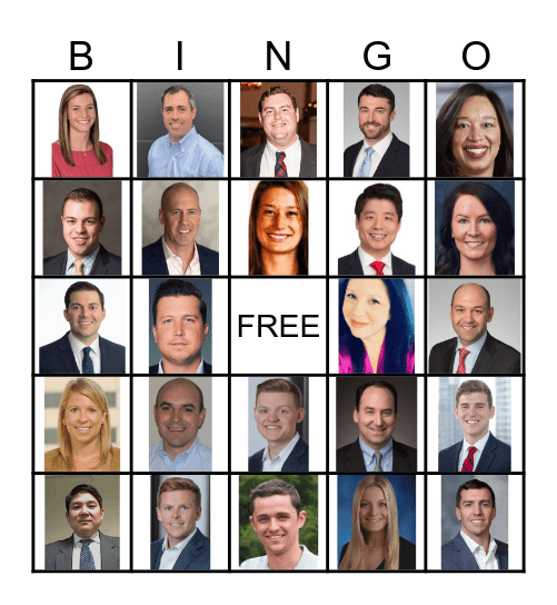 Employee Bingo Trivia Bingo Card
