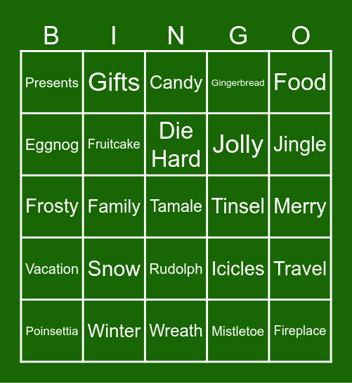 Tamalefest 2023 Bingo Card