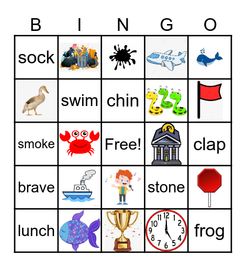 review Bingo Card