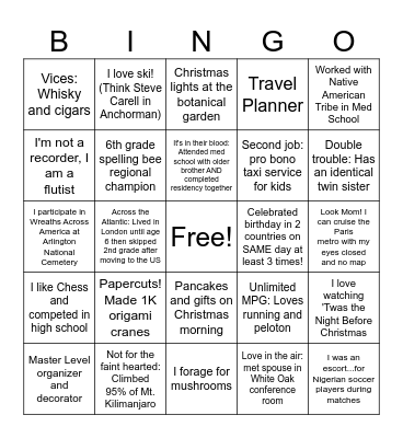 DCR Bingo (DCR 2023) Bingo Card