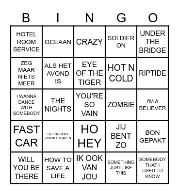 KERSTBINGO 2023 2 Bingo Card