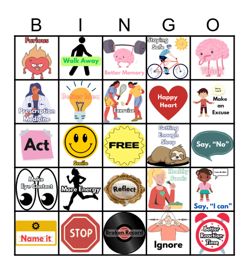 2GFD Review Bingo Card