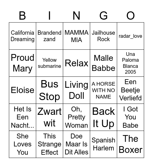 Ter Heydt 2 Bingo Card