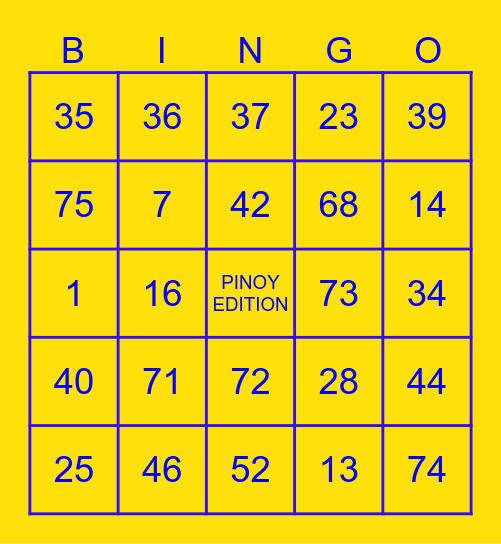 ST Micro Year End Party 2023 Bingo Card