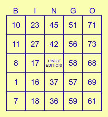 ST Micro Year End Party 2023 Bingo Card