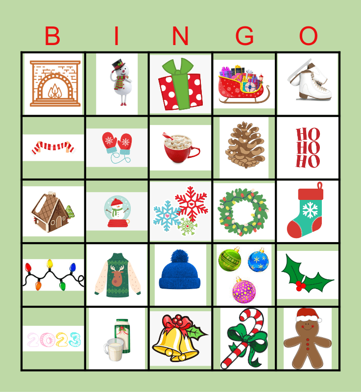 IMPACT HOLIDAY BINGO! Bingo Card