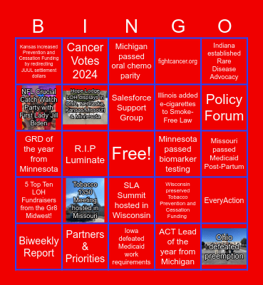 GR8 MIDWEST ACS CAN BINGO Card