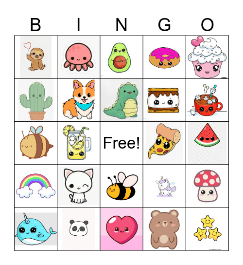 Birthday BINGO Card