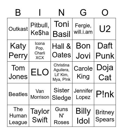 #47 Bingo Card