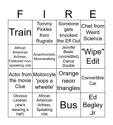 STREETS OF... Bingo Card