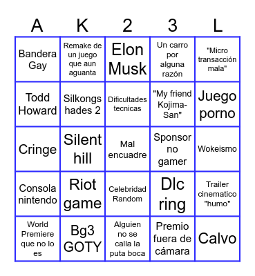 172636372836 Bingo Card