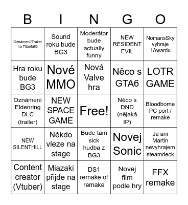 Im huffing that shet Bingo Card