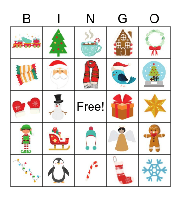 Christmas Bingo Card