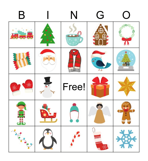 Christmas Bingo Card