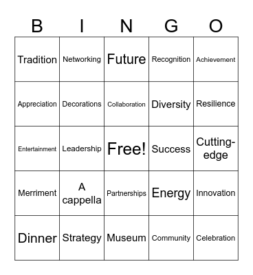 CIT Holiday Bingo Card