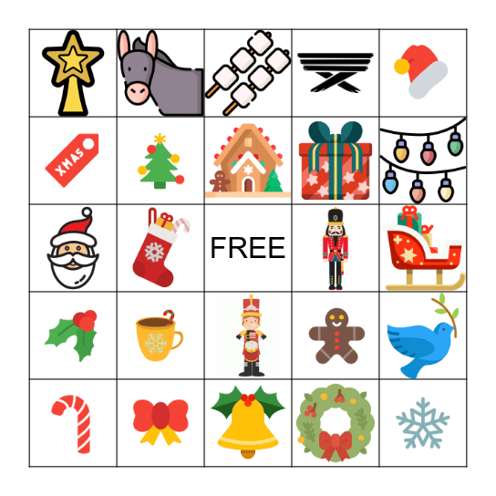 Christmas BINGO Card