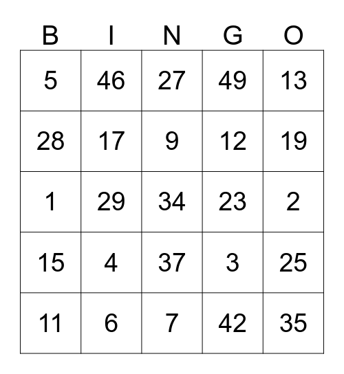 Renee Tumbleson  cp bingo Card