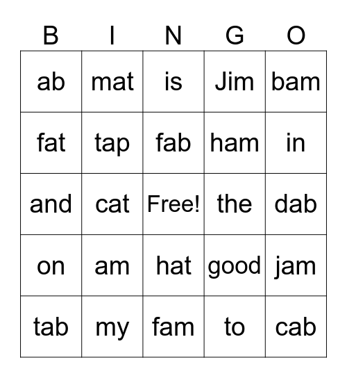 OG + Bingo Card